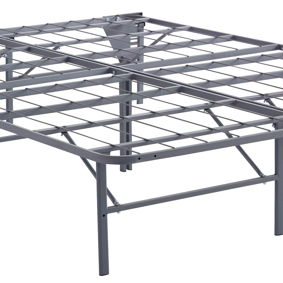 Ashley Better than a Boxspring Queen Foundation Gray Big Barn Home