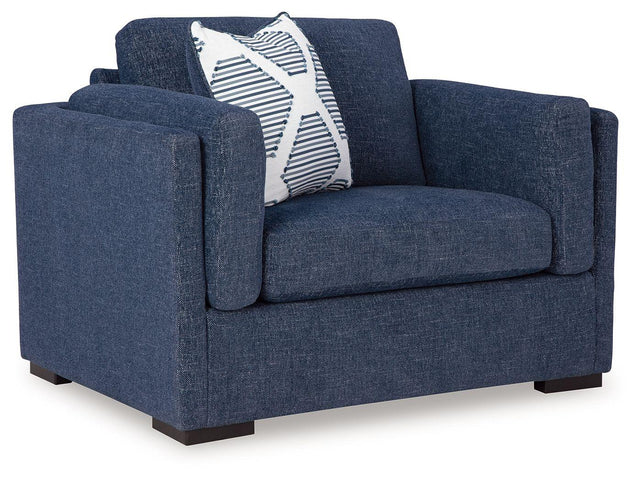Ashley Evansley Chair and a Half - Navy