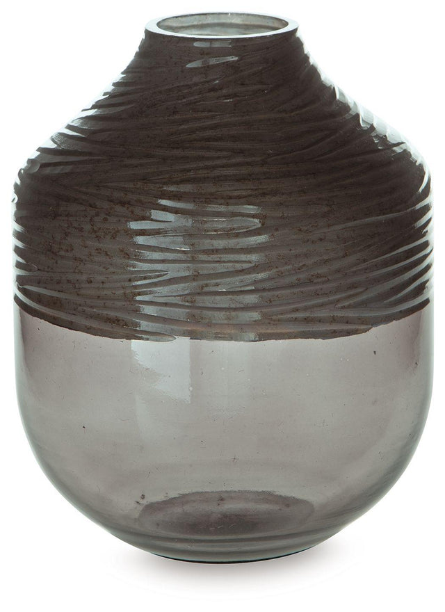 Ashley Harpwick Vase - Iridescent Gray