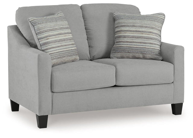Ashley Adlai Loveseat - Shadow