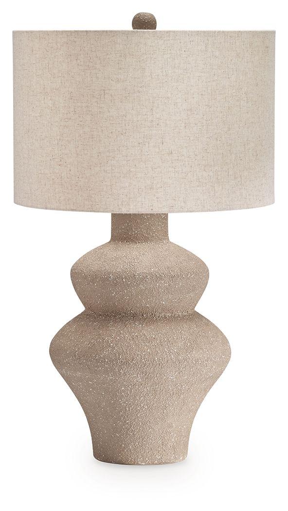 Ashley Jossleigh Metal Table Lamp (1/CN) - Beige