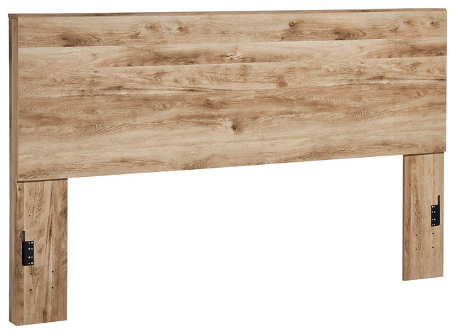 Ashley Hyanna King Panel Headboard - Tan Brown