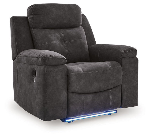 Ashley Brysonview Zero Wall Recliner - Charcoal