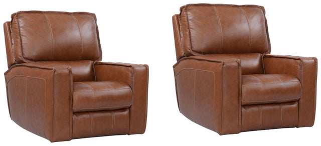 Parker House Rockford - Power Recliner (Set of 2) - Verona Saddle
