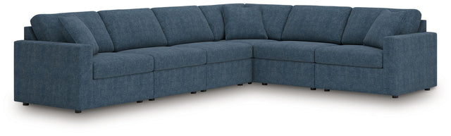 Ashley Modmax - Ink - 6-Piece Sectional With Laf Corner Chair And Raf Corner Chair