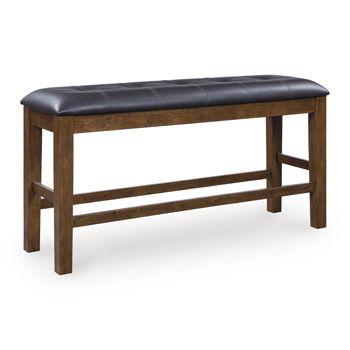 Ashley Ralene DBL Counter UPH Bench (1/CN) - Medium Brown