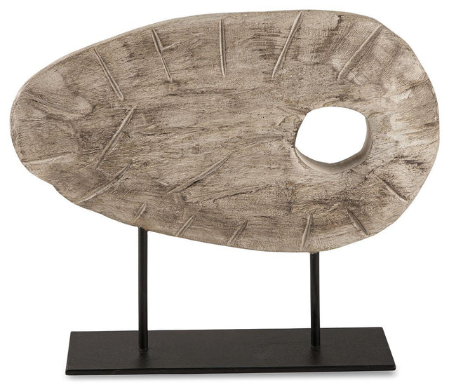 Ashley Dashburn Sculpture - Antique White/Black