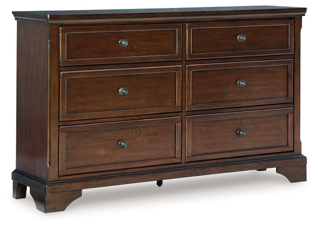 Ashley Trellington Dresser - Brown