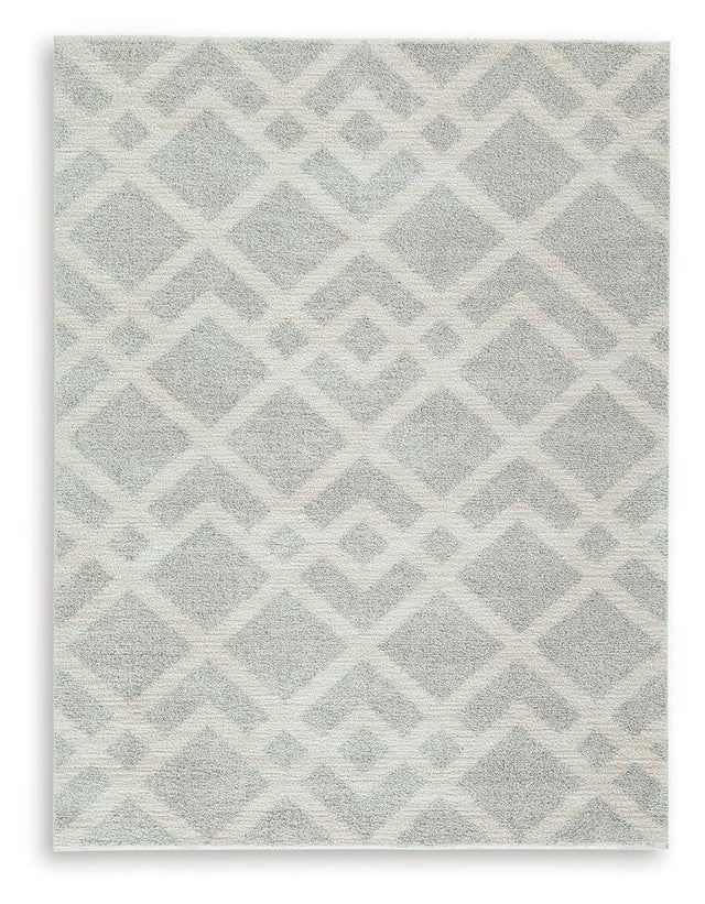Ashley Unawick Medium Rug - Gray/Ivory