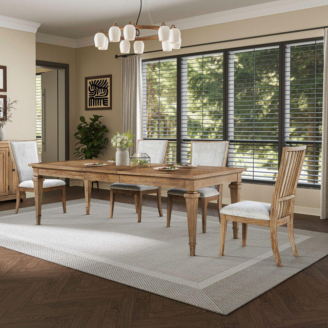 Liberty Furniture Haven Hills - Optional 5 Piece Rectangular Table Set - Camel Beige