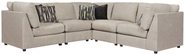 Ashley Kellway - Bisque - Armless Chairs Corner 5 Pc Sectional
