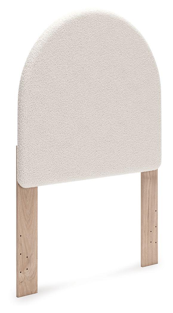Ashley Arloster Twin UPH Panel Headboard - White/Tan
