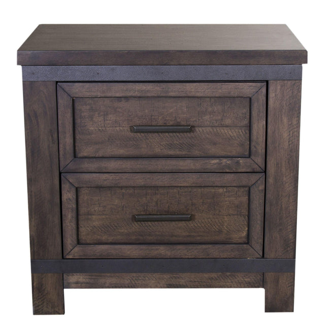 Liberty Furniture Thornwood Hills - Nightstand - Dark Brown