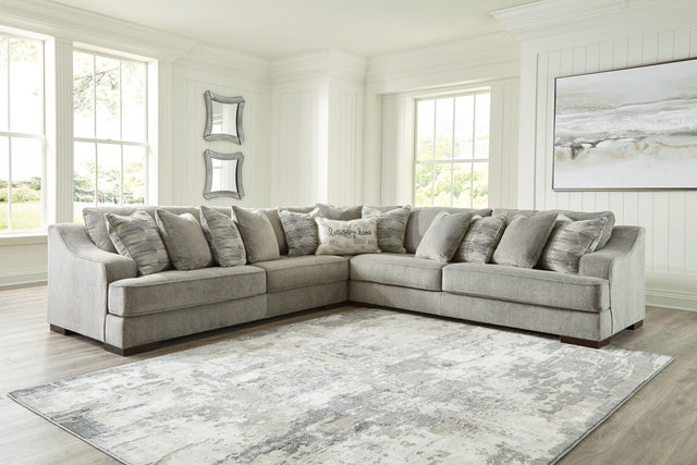 Ashley Bayless - Smoke - Corner Sofa 3 Pc Sectional