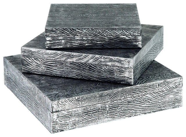 Ashley Keldy Box Set (3/CN) - Antique Pewter Finish