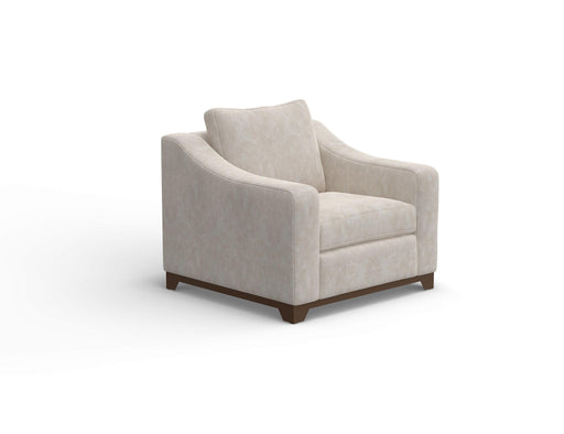 International Furniture Direct Natural Parota - Armchair - Marfil
