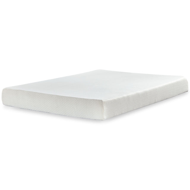 Ashley Chime 8 Inch Memory Foam Full Mattress - White
