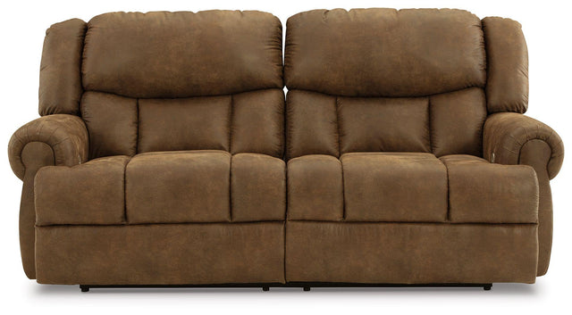 Ashley Boothbay 2 Seat Reclining Power Sofa - Auburn