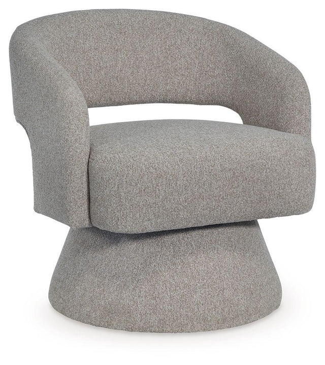 Ashley Nashkins Swivel Accent Chair - Pebble