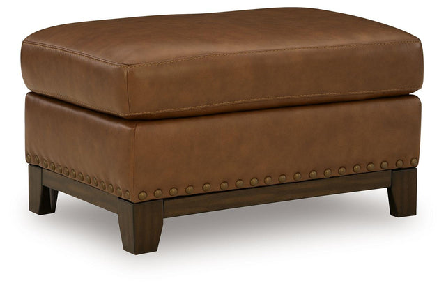 Ashley Saonara Ottoman - Amber