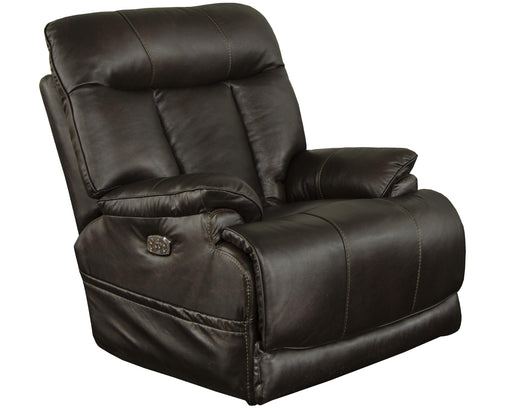 Catnapper Naples - Power Headrest Power Lay Flat Recliner With Extended Ottoman - Leather