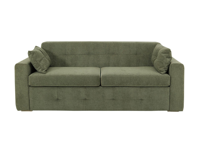 International Furniture Direct Mellow - Sleeper Sofa - Olive Green