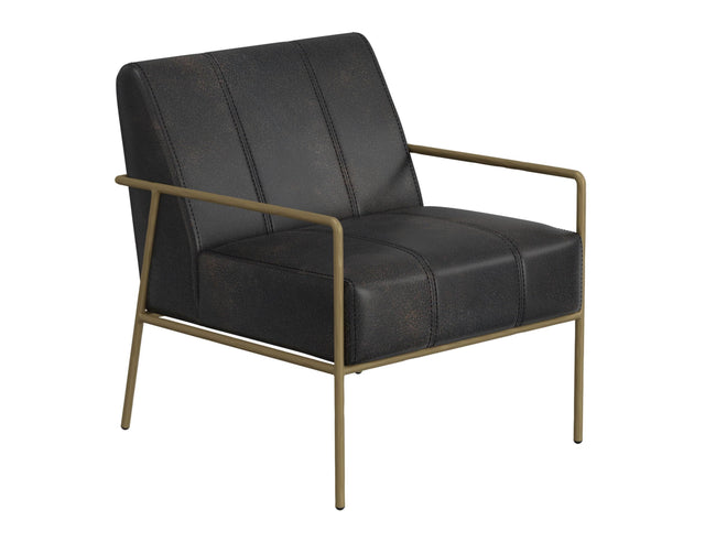 International Furniture Direct Aragon - Armchair - Licorice