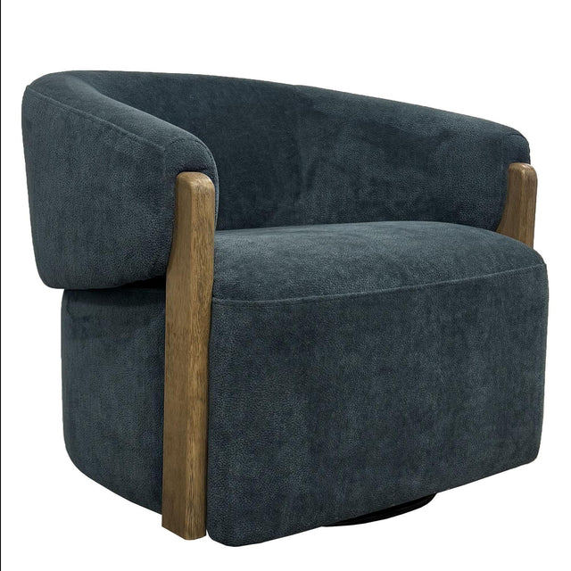 Parker House Finley - Swivel Accent Chair - Island Teal