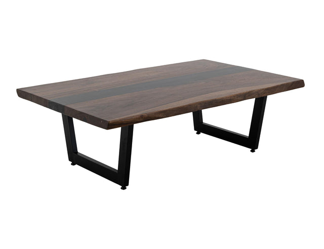 International Furniture Direct Riverwood - Cocktail Table - Almond / Barrel Brown