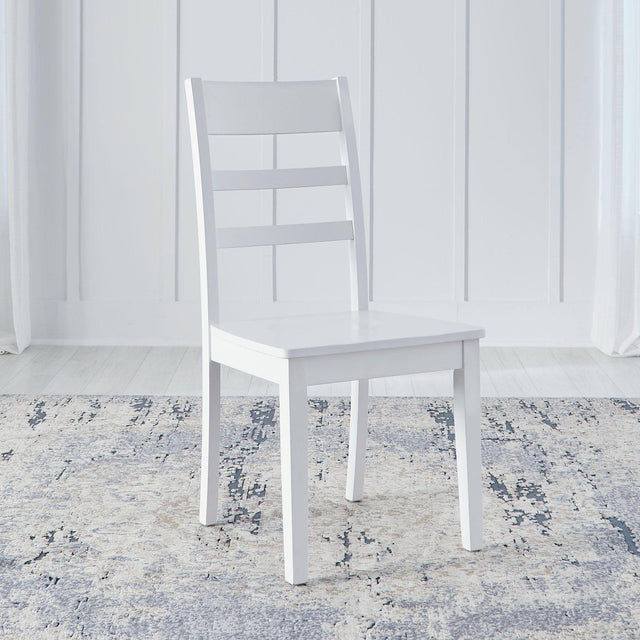 Liberty Furniture Landale - Ladderback Side Chair (RTA) - White
