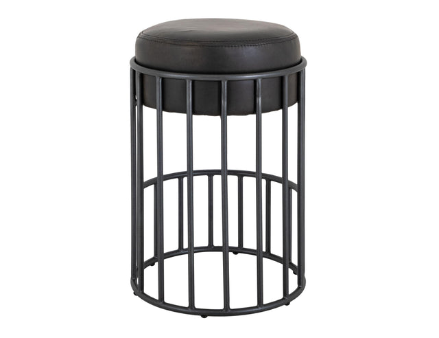 International Furniture Direct Merlin - 30" Upholstered Barstool - Licorice