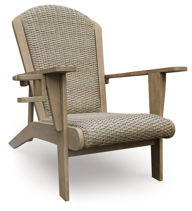 Ashley Marina Sun Adirondack Chair - Beige
