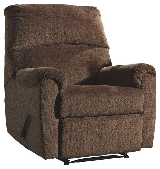 Ashley Nerviano Zero Wall Recliner - Chocolate