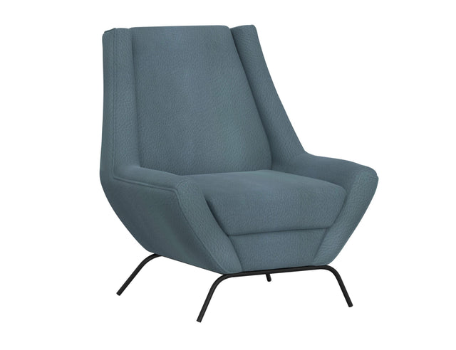 International Furniture Direct Tyne - Armchair - Slate Blue