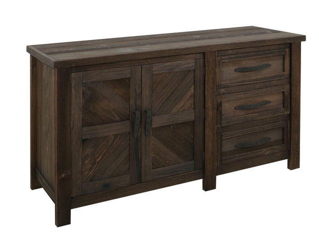 International Furniture Direct Dutton - Buffet - Rookwood Brown