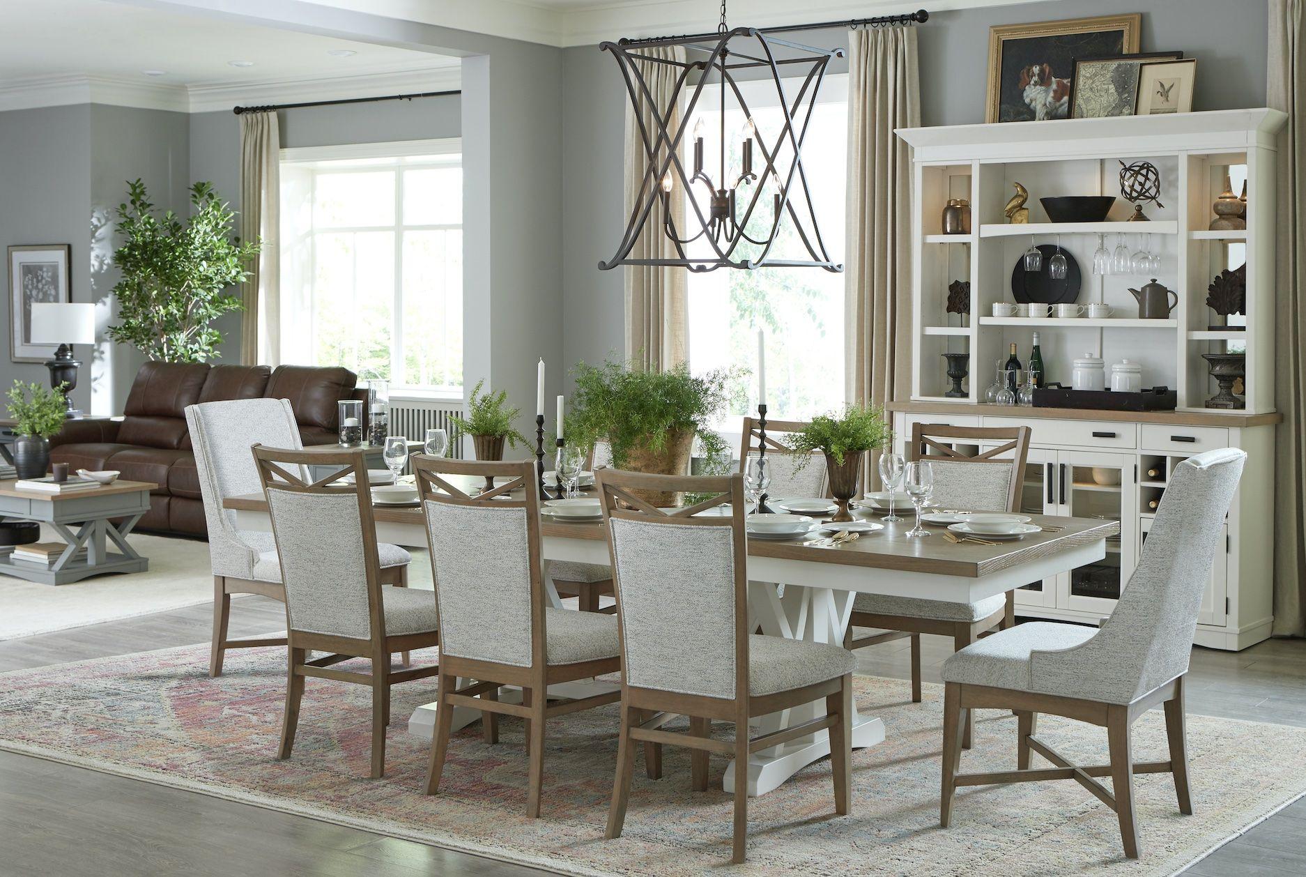 Parker House Americana Modern Dining - Extendable Trestle Table