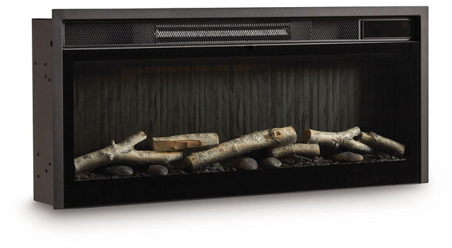 Ashley Entertainment Accessories Fireplace Insert - Black