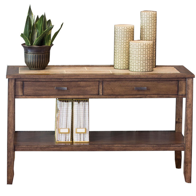 Liberty Furniture Mesa Valley - Sofa Table - Dark Brown