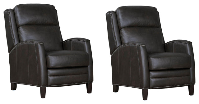 Parker House Vermont - Power Cordless High Leg Recliner (Set of 2) - Slate Noire