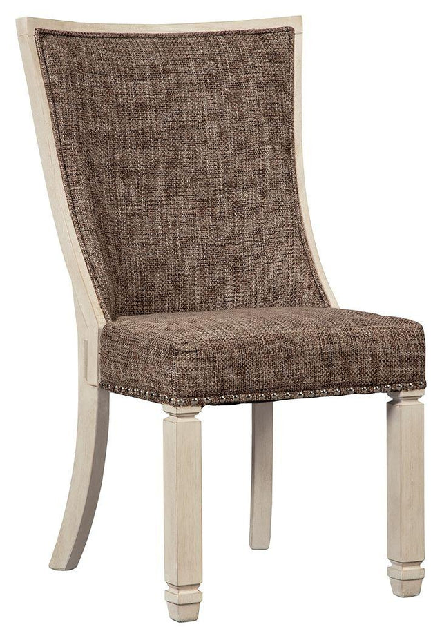 Ashley Bolanburg Dining UPH Side Chair (2/CN) - Two-tone