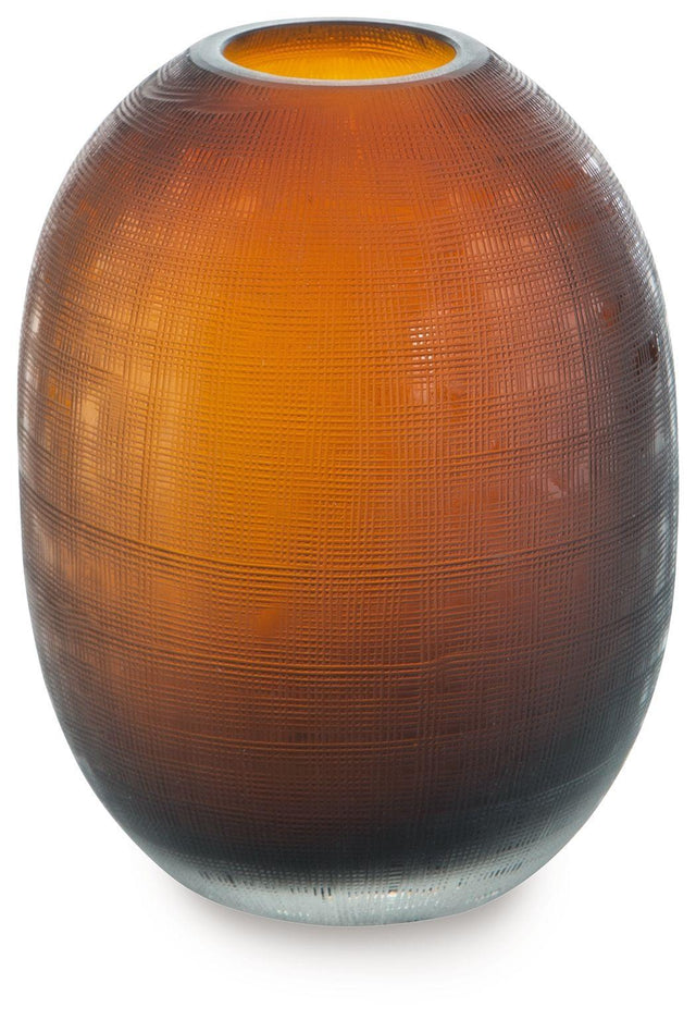 Ashley Embersen Vase - Amber