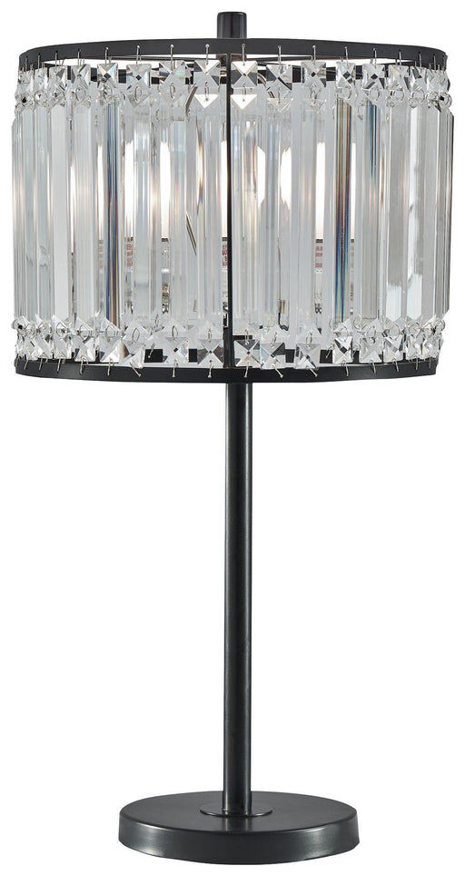 Ashley Gracella Metal Table Lamp (1/CN) - Black