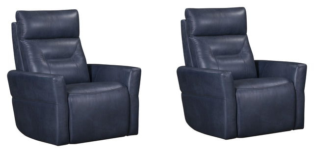 Parker House Remmington - Power Swivel Glider Recliner (Set of 2) - Vintage Navy
