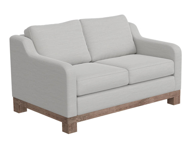 International Furniture Direct Samba - Loveseat - Ecru Beige
