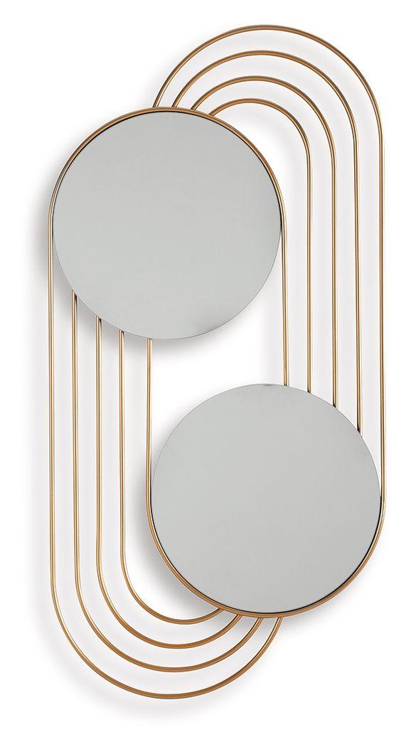 Ashley Warrenley Accent Mirror - Gold Finish