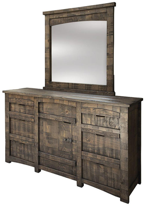 International Furniture Direct San Antonio - Dresser - Dark Gray