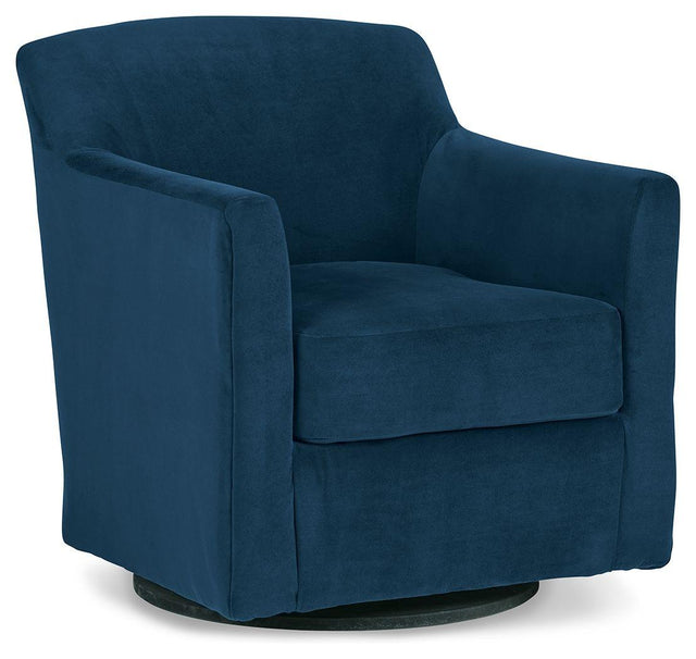 Ashley Bradney Swivel Accent Chair - Ink