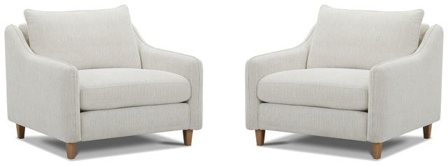 Parker House Vogue - Chalk Chair (Set of 2) - Farlo