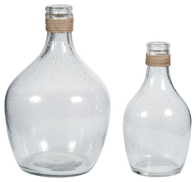 Ashley Marcin Vase Set (2/CN) - Clear