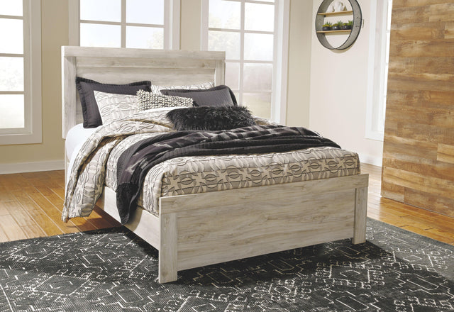 Ashley Bellaby - Whitewash - Queen Panel Bed